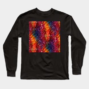 Vibrant Hippy Tie Dye Long Sleeve T-Shirt